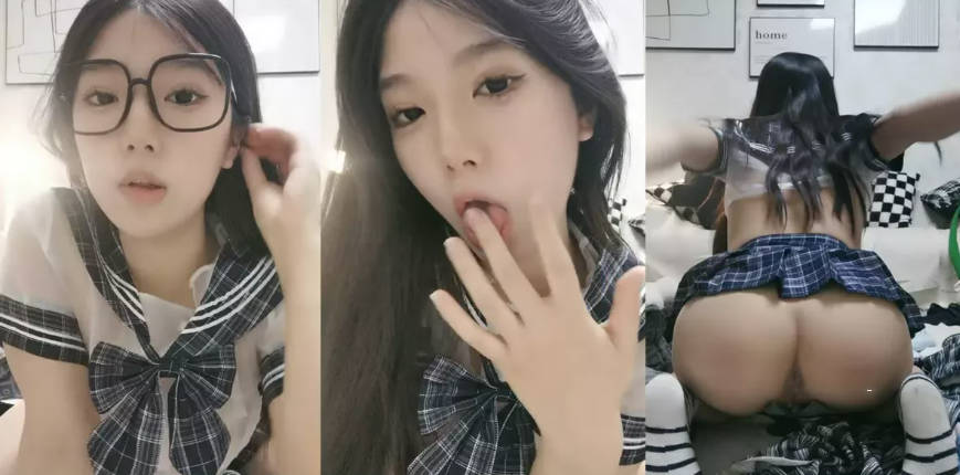 19极品尤物学生妹，黑框眼镜非常清纯，吸吮手指骚99免费视频起来，肉感身材，顶级大肥臀，翘起摇摆