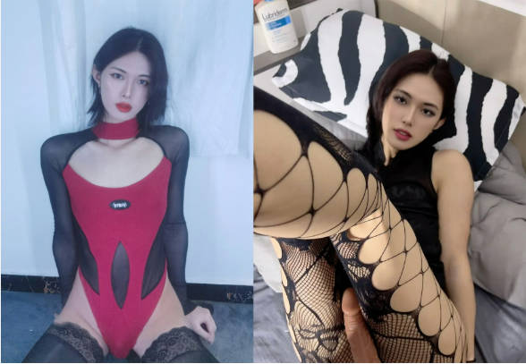 长很像阿朱的超高颜值广州TS【桃子吖】与金主 女闺蜜啪啪}