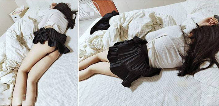 海角社区淫乱大神美女邻居姐姐不在家，妹妹回家拿衣服内射她逼里