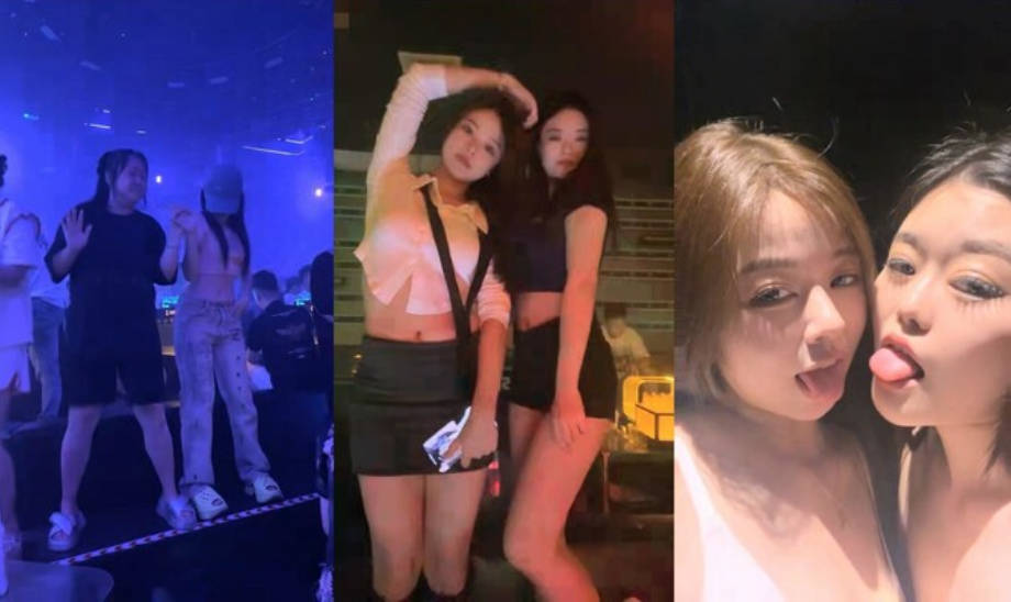 酒店女神，醉生梦死的每一天，羡煞众人，【03年安琪拉表妹】，夜店狂欢，喝醉都吐了，酒店啪啪