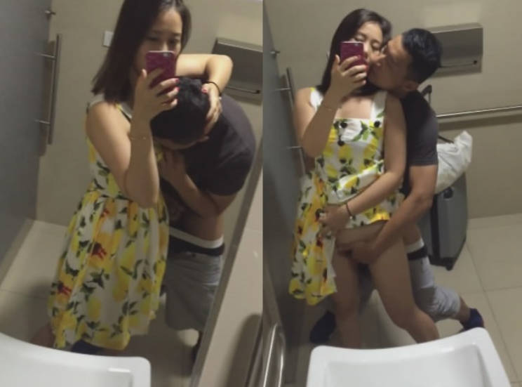 新瓜大连夫妻去泰国旅游在机场厕所酒店做爱自拍