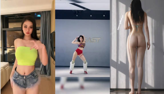 11月新品，DYITT维拉级舞蹈老师，重磅网红全裸欲舞②，九头身最完美性感的女人胴体4K画质